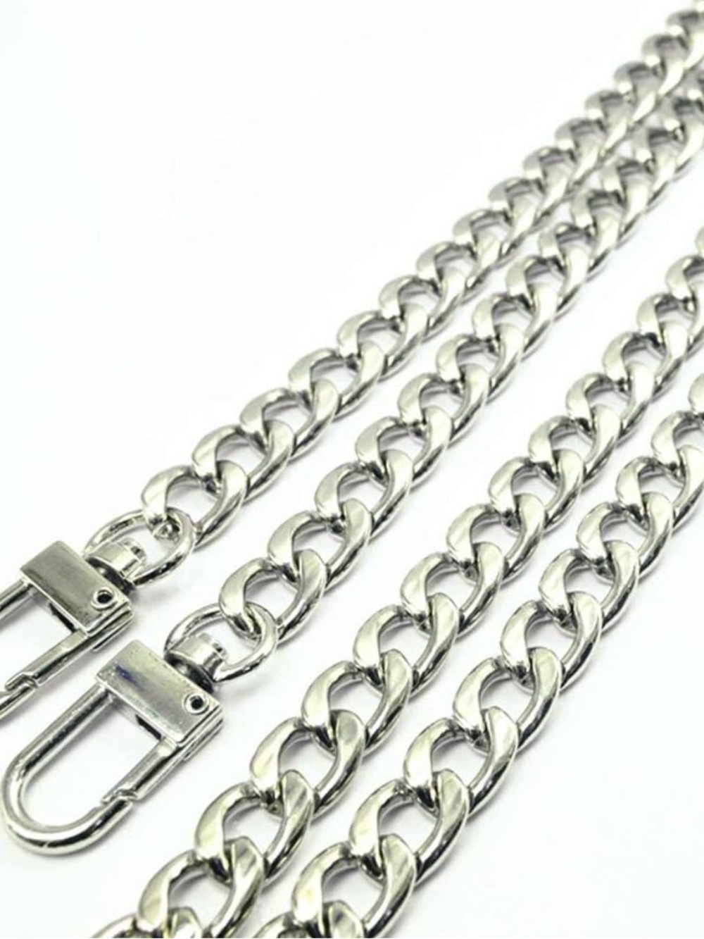 Elegant silver Chain Strap New
